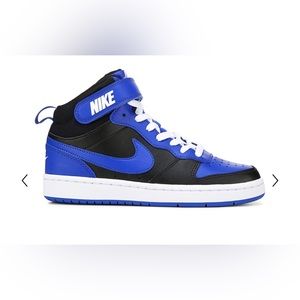 Kids' Nike Court Borough 2 High Top Sneaker